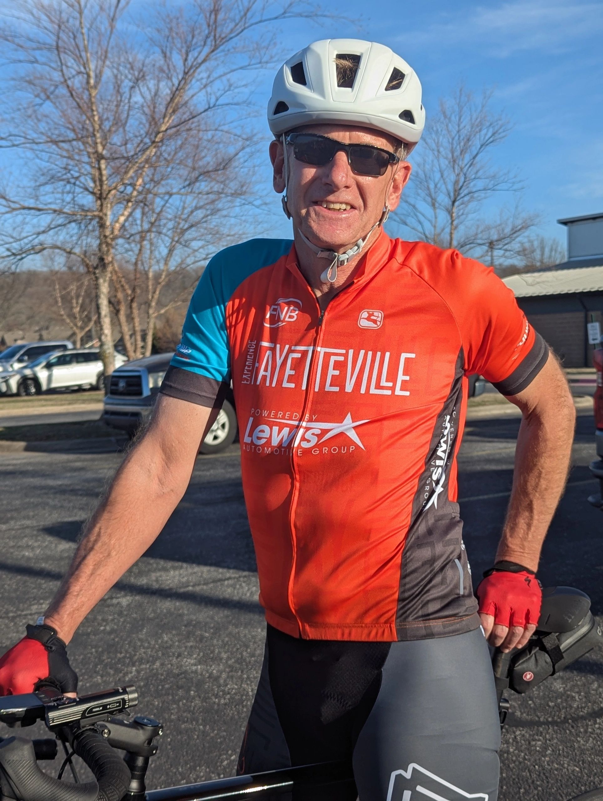 Robert Porter CPA outdoors cycling